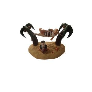 Gemmy Animated Santa Claus in Hammock Sings It's 5 O'Clock Somewhere Works